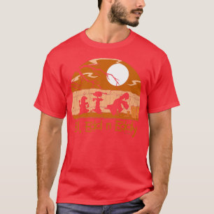 T-shirt Ed, Edd n Eddy Haunted Sunset Silhouette Group