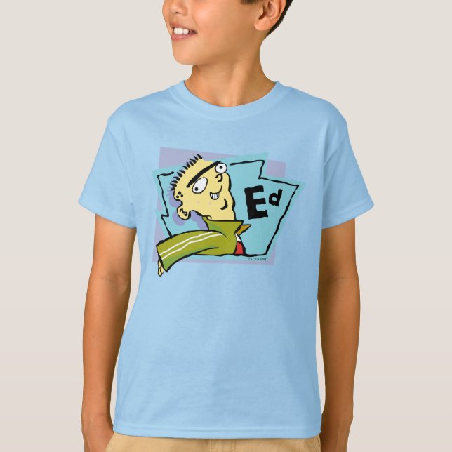 T-shirt Ed - Graphique de caractères (Devant)