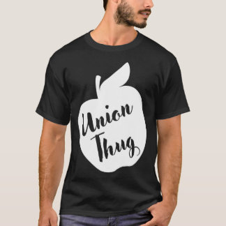 T-shirt Ed Red Union Thug Enseignant