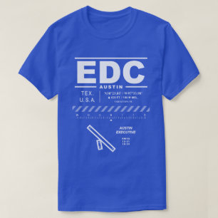 T-shirt EDC de l'aéroport exécutif d'Austin