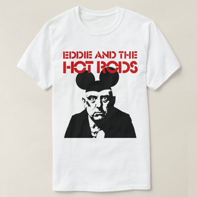 T-shirt Eddie et Hot Rods Premium (Design devant)