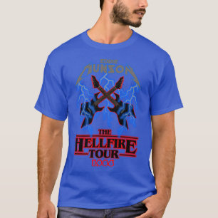 T-shirt Eddie Munson Tournée des feux de camp