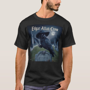 T-shirt Edgar Allan Crow