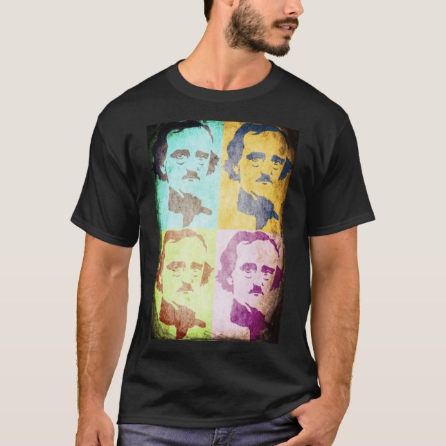 T-shirt Edgar Allan Poe (Devant)