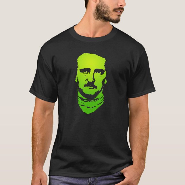T-Shirt Edgar Allen Poe (Vorderseite)