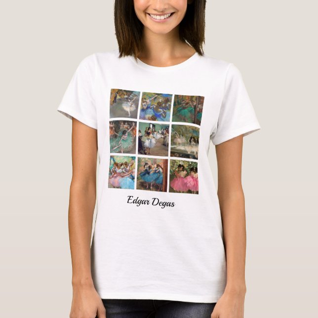 T-shirt Edgar Degas - Dancers Sélection de chef-d'oeuvre (Devant)