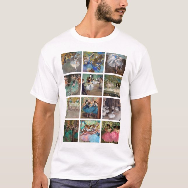 T-shirt Edgar Degas - Dancers Sélection de chef-d'oeuvre (Devant)