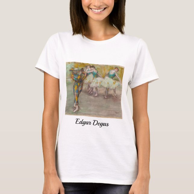 T-shirt Edgar Degas - Harlequin Dance (Devant)