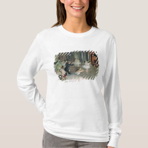 T-shirt Edgar Degas la répétition du ballet sur l'éta