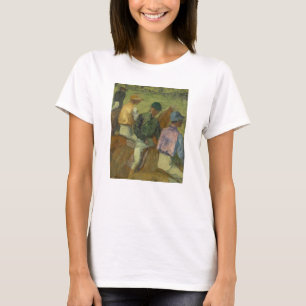 T-shirt Edgar Degas   quatre jockeys