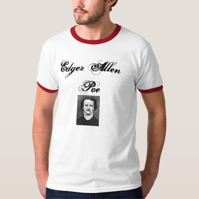 T-Shirt Edger-Allens Poe (Vorderseite)