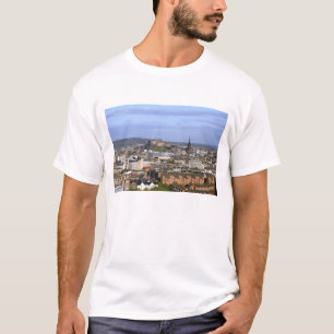 T-shirt Edimbourg, Écosse. Vue sur le centre