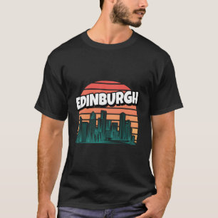 T-shirt Édimbourg Royaume-Uni Edinburgher Voyageur