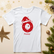 Editable Color Christmas Monogram Custom Name