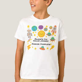 T-shirt Editable Crayon Style – Trip-Around-the-Sun Kids
