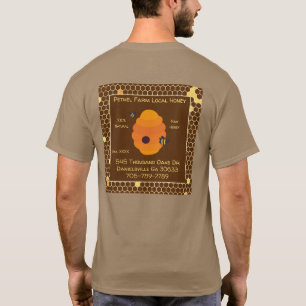 T-Shirt Édité Pethel Farm Local Honey