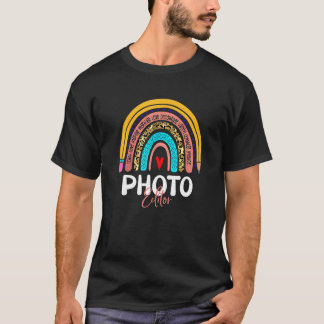 T-shirt Éditeur de photos Rainbow News Média Production Co