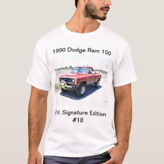 T-shirt Édition 1990 de signature de Rod Hall de la RAM