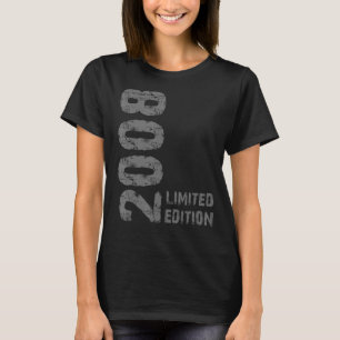 T-shirt Édition 2008 Sweet 16e anniversaire Ado fille garç