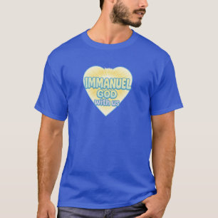 T-shirt (Édition 4) IMMANUEL - DIEU avec nous - chrétien