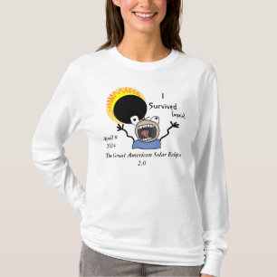 T-shirt Édition de survie de l'éclipse solaire 2024