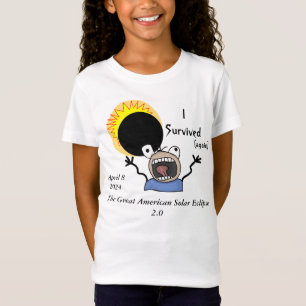 T-Shirt Édition de survie de l'éclipse solaire 2024