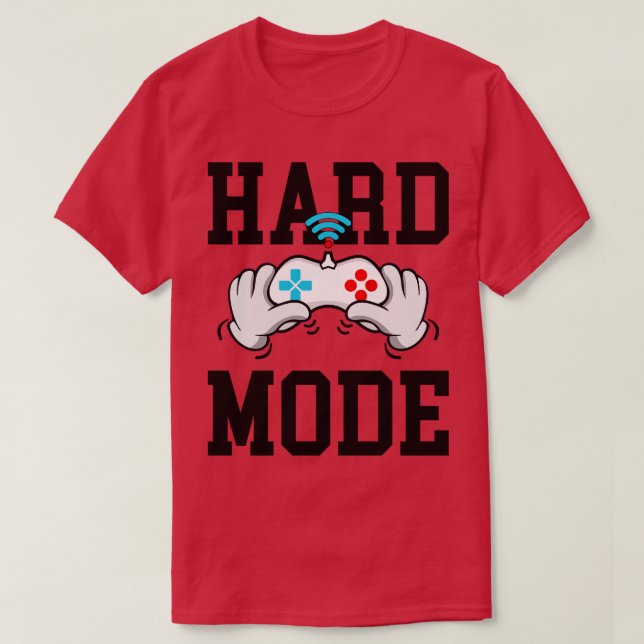 T-SHIRT ÉDITION DE VIE DES JEUX EN MODE DUR (Design devant)