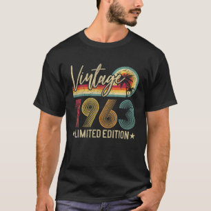 T-shirt Édition Limitée 1963 58E Anniversaire Vi 58 Ans