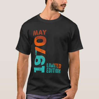 T-shirt Édition Limitée 1970 Mai 1970