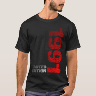 T-shirt Edition limitée 1991 32e anniversaire né en 1991