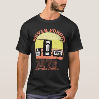 T-shirt Édition limitée de vin d'anniversaire 1979 à ne ja