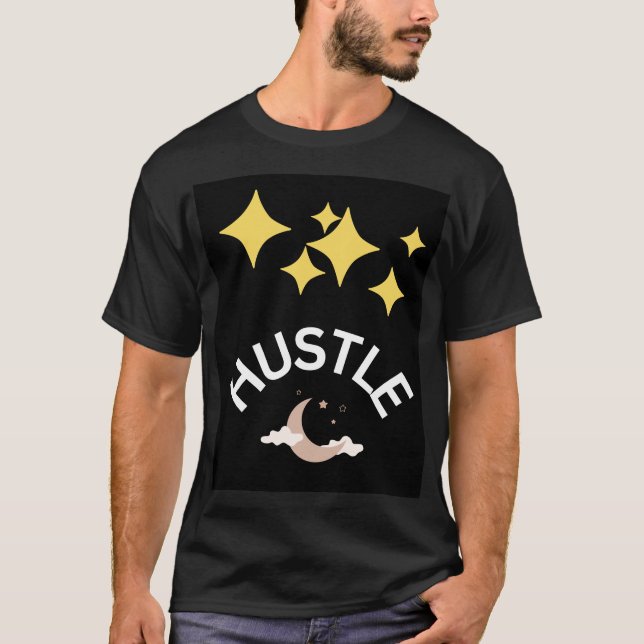 T-shirt "Edition limitée Hustle Tee - Bold & Driven" (Devant)