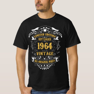 T-shirt Édition Limitée Septembre 1964 Vintage All Origina