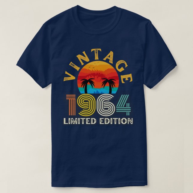 T-shirt Edition limitée vintage 1964 (Design devant)
