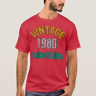 T-shirt Edition limitée vintage 19802