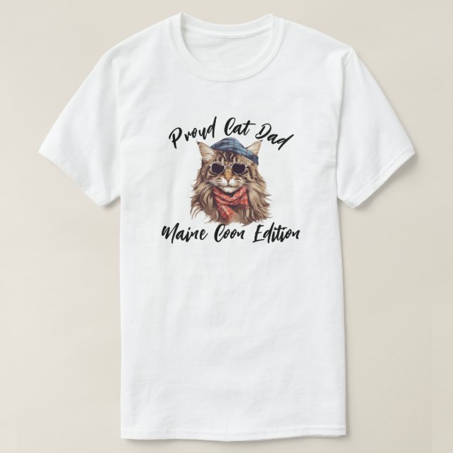 T-shirt Édition Maine Coon (Design devant)
