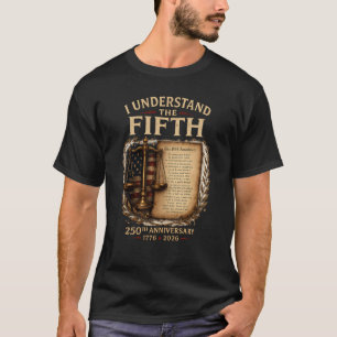T-shirt Édition Patriotique #3 : Je comprends le cinquième