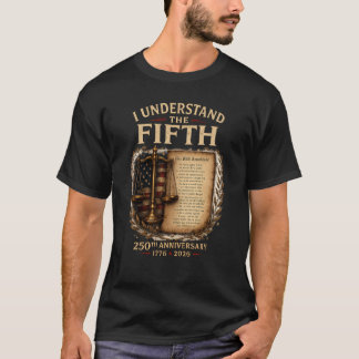 T-shirt Édition Patriotique #3 : Je comprends le cinquième