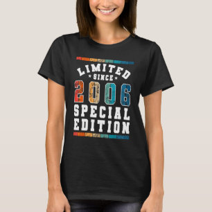 T-shirt Edition Spéciale Limitée Vintage depuis sa naissan