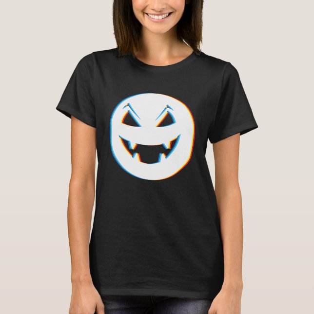 T-shirt EDM Halloween Rave  Techno Raver Halloween Dragon (Devant)