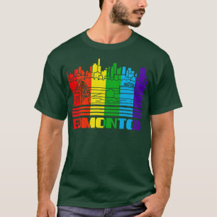 T-shirt Edmonton Pride Edmonton LGBT Don LGBTQ Supporter