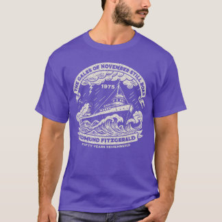 T-shirt Edmund Fitzgerald Anniversary Great Lakes Maritime