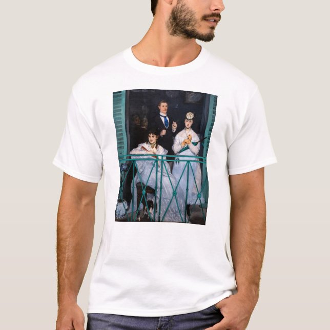 T-shirt Edouard Manet - Balcon / Le Balcon (Devant)