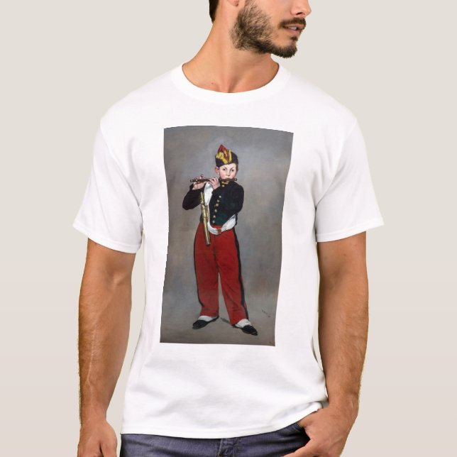 T-shirt Edouard Manet - Le Fifer / Jeune Flutiste (Devant)