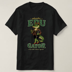 T-shirt Éducateur Alligator , Professeur Alligator , Profe