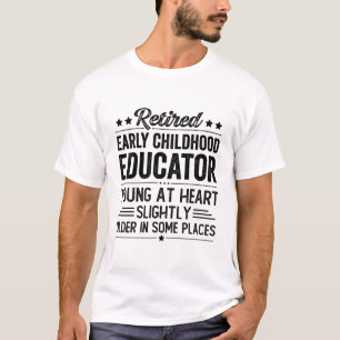 T-shirt Éducateur de la petite enfance à la retraite