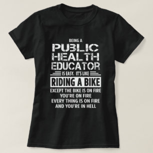 T-shirt Éducateur de santé publique