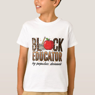 T-shirt Éducateur/trice de l'histoire des Noirs par demand
