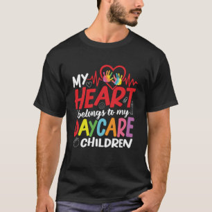 T-shirt Éducation de la petite enfance École de garderie K