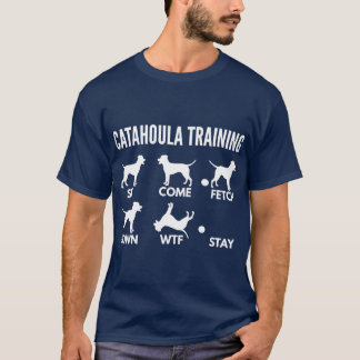 T-shirt Éducation du chien léopard Catahoula dressage Cata